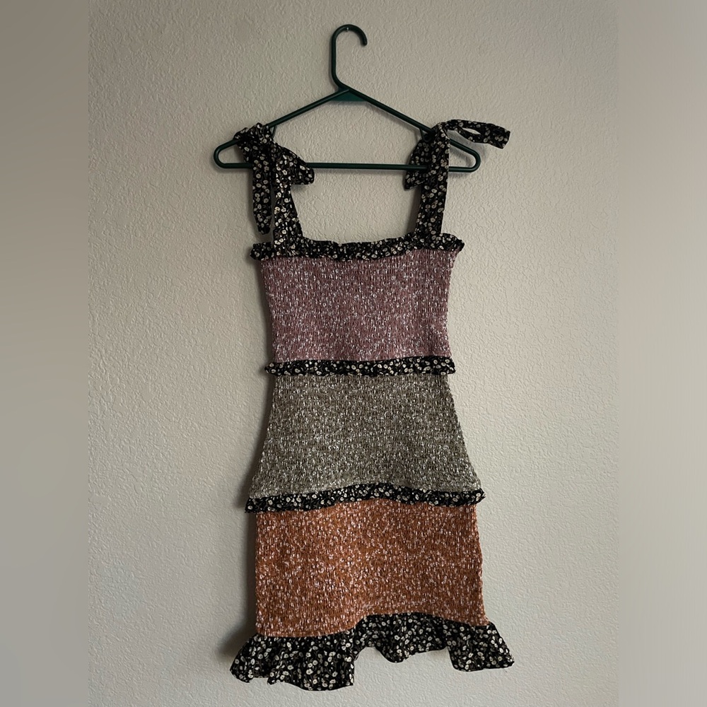 Floral Peplum